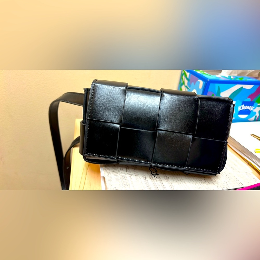 Vegan leather belt bag